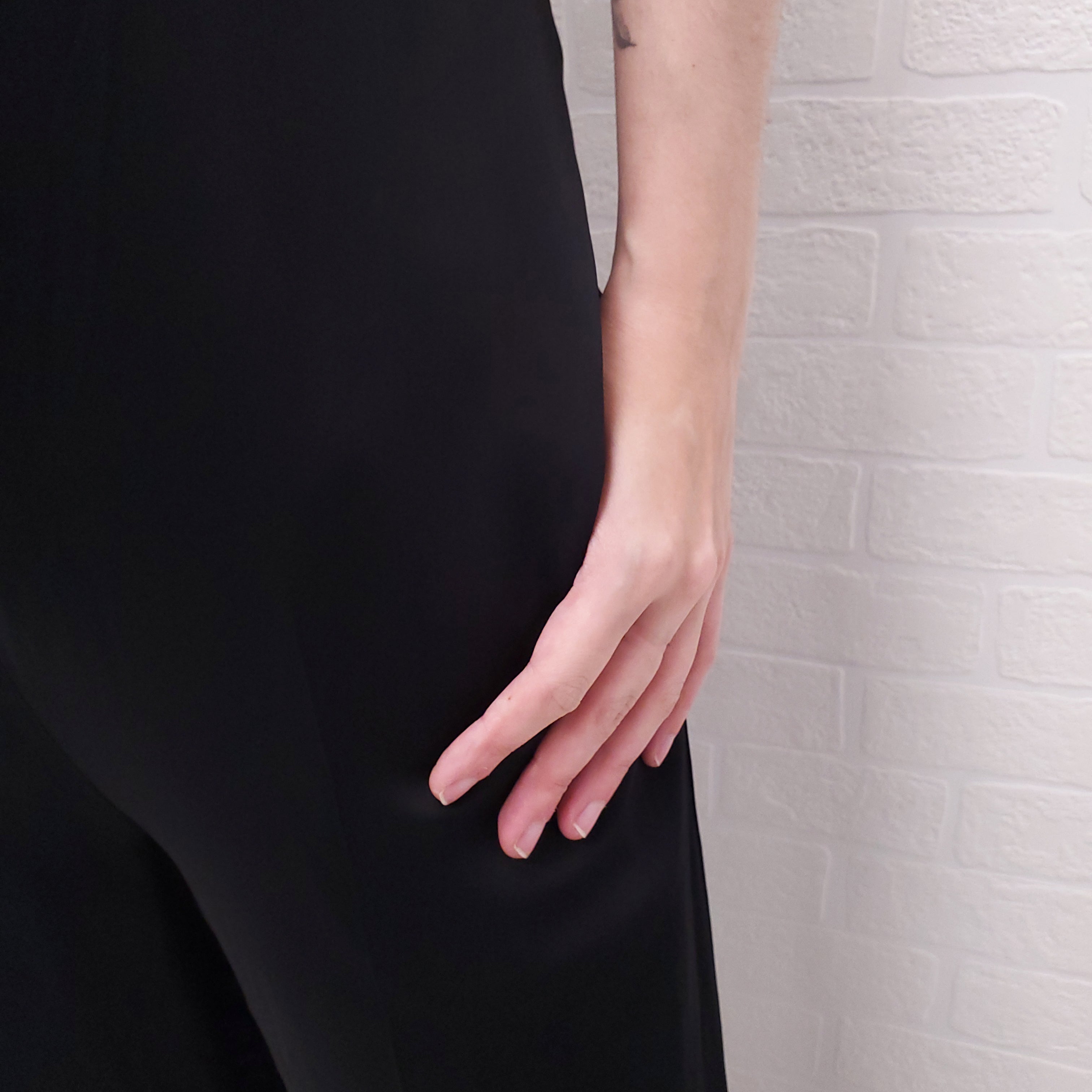 VICTORIA BECKHAM BLACK JUMPSUIT - SIZE 10