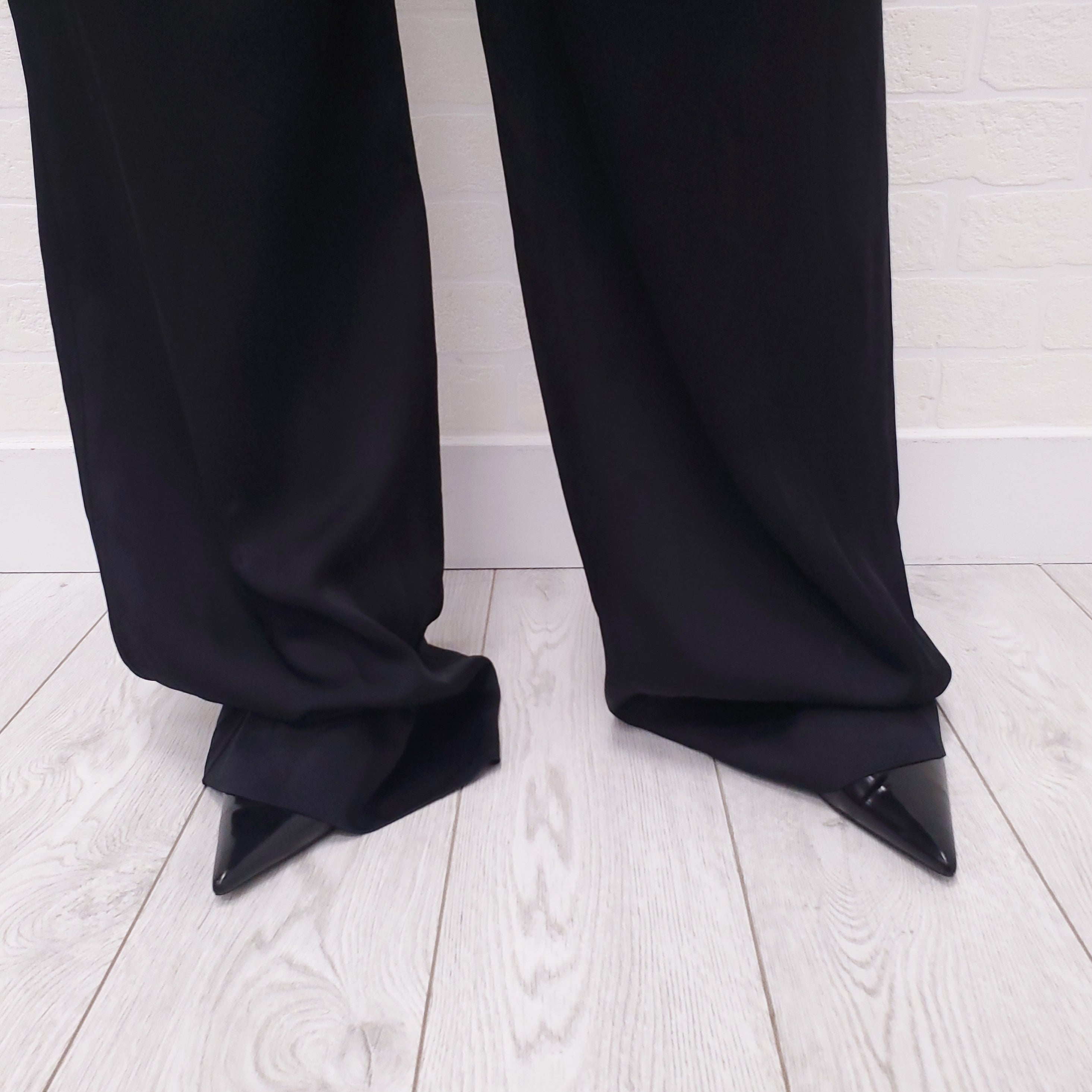 VICTORIA BECKHAM BLACK JUMPSUIT - SIZE 10