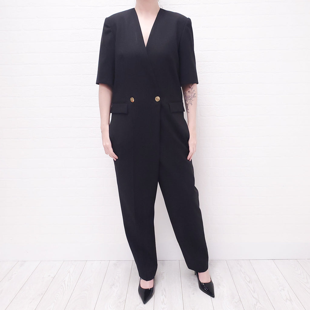 STELLA MCCARTNEY BLACK JUMPSUIT - SIZE 44