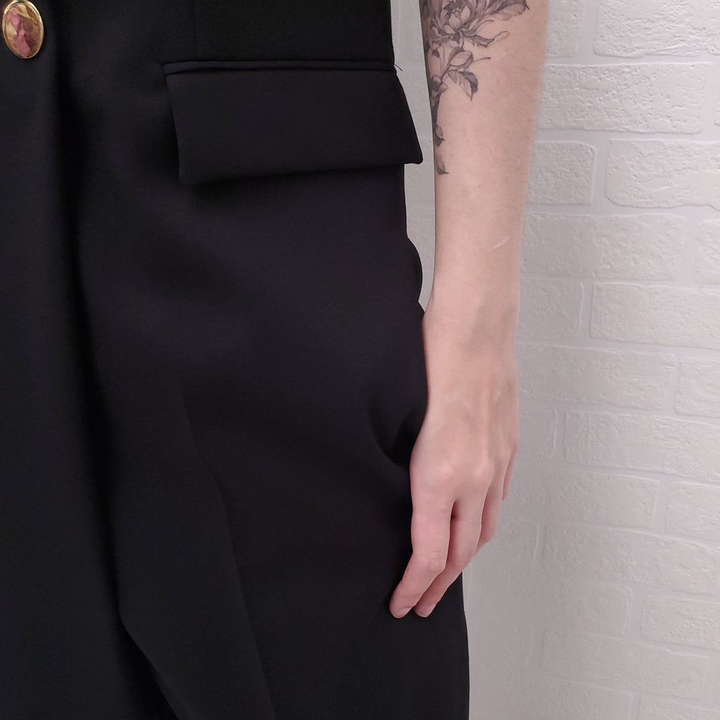 STELLA MCCARTNEY BLACK JUMPSUIT - SIZE 44