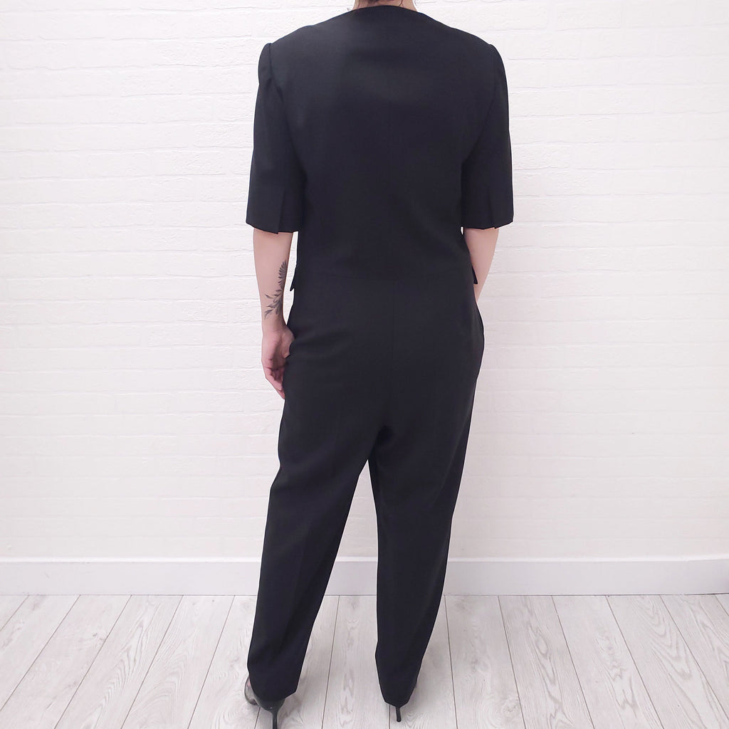 STELLA MCCARTNEY BLACK JUMPSUIT - SIZE 44
