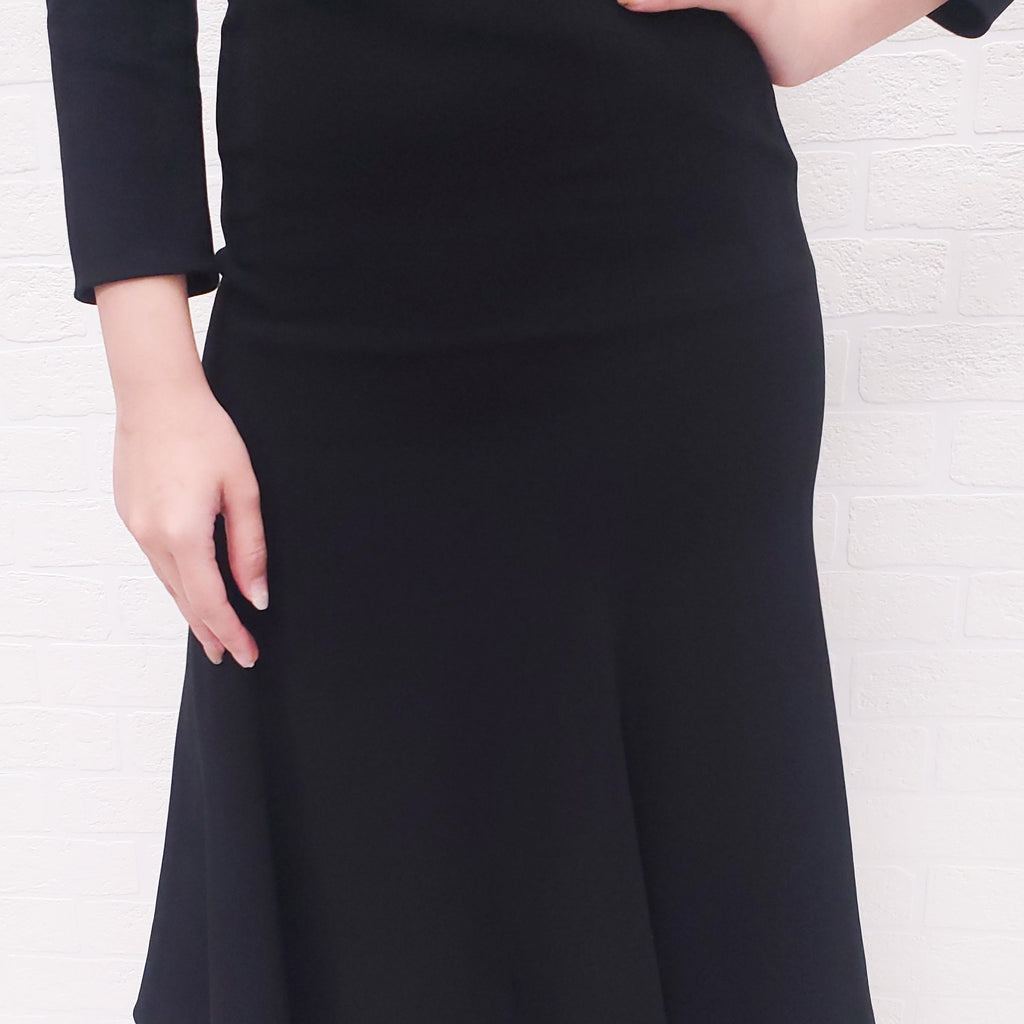 DOLCE & GABBANA BLACK DRESS - SIZE 38
