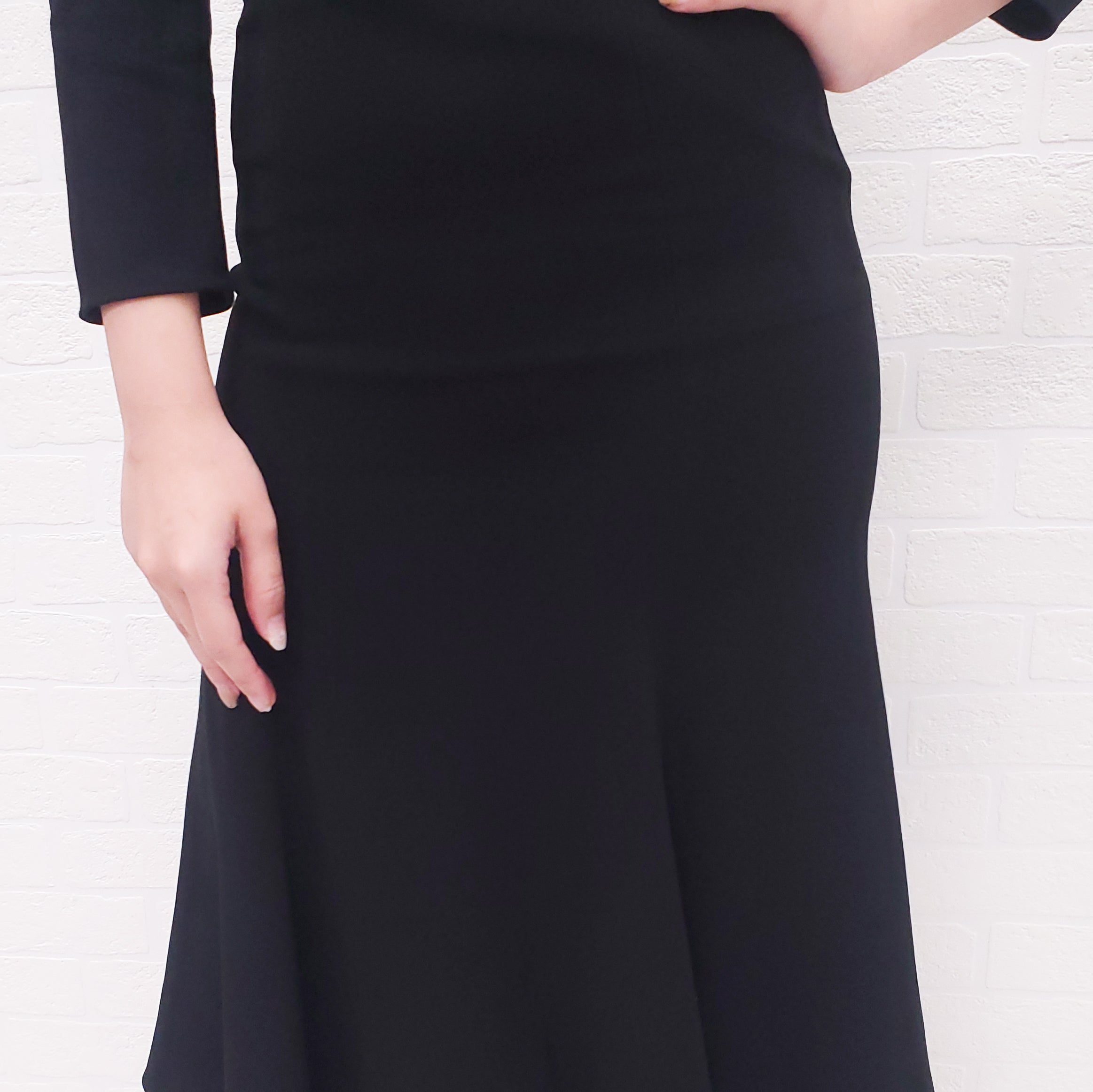 DOLCE & GABBANA BLACK DRESS - SIZE 38