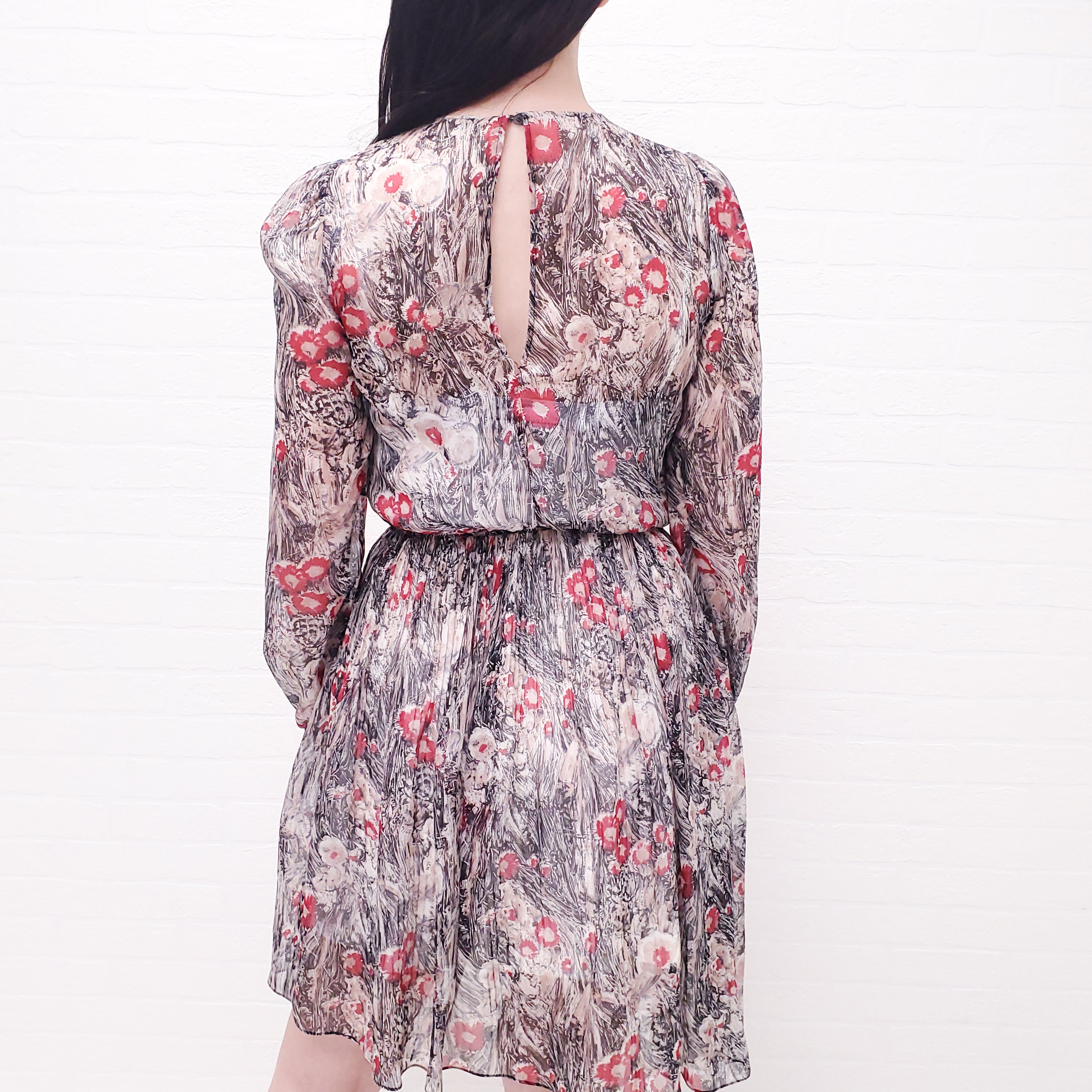 N°21 FLORAL SILK DRESS - SIZE 42