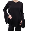 ELLERY BLOUSE WITH GOLD PLATED NECKLACE - SIZE 6