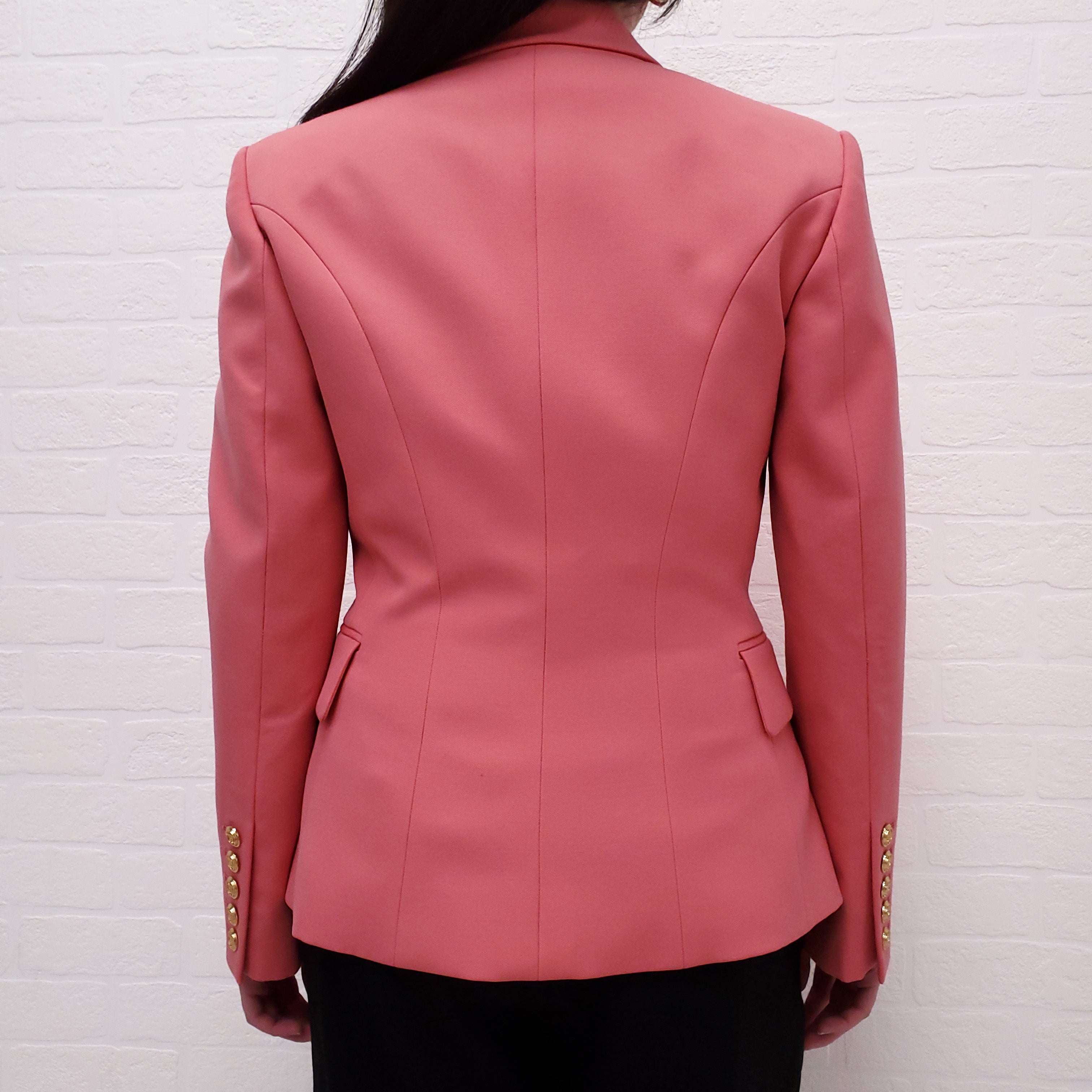 BALMAIN PINK BLAZER - SIZE 38