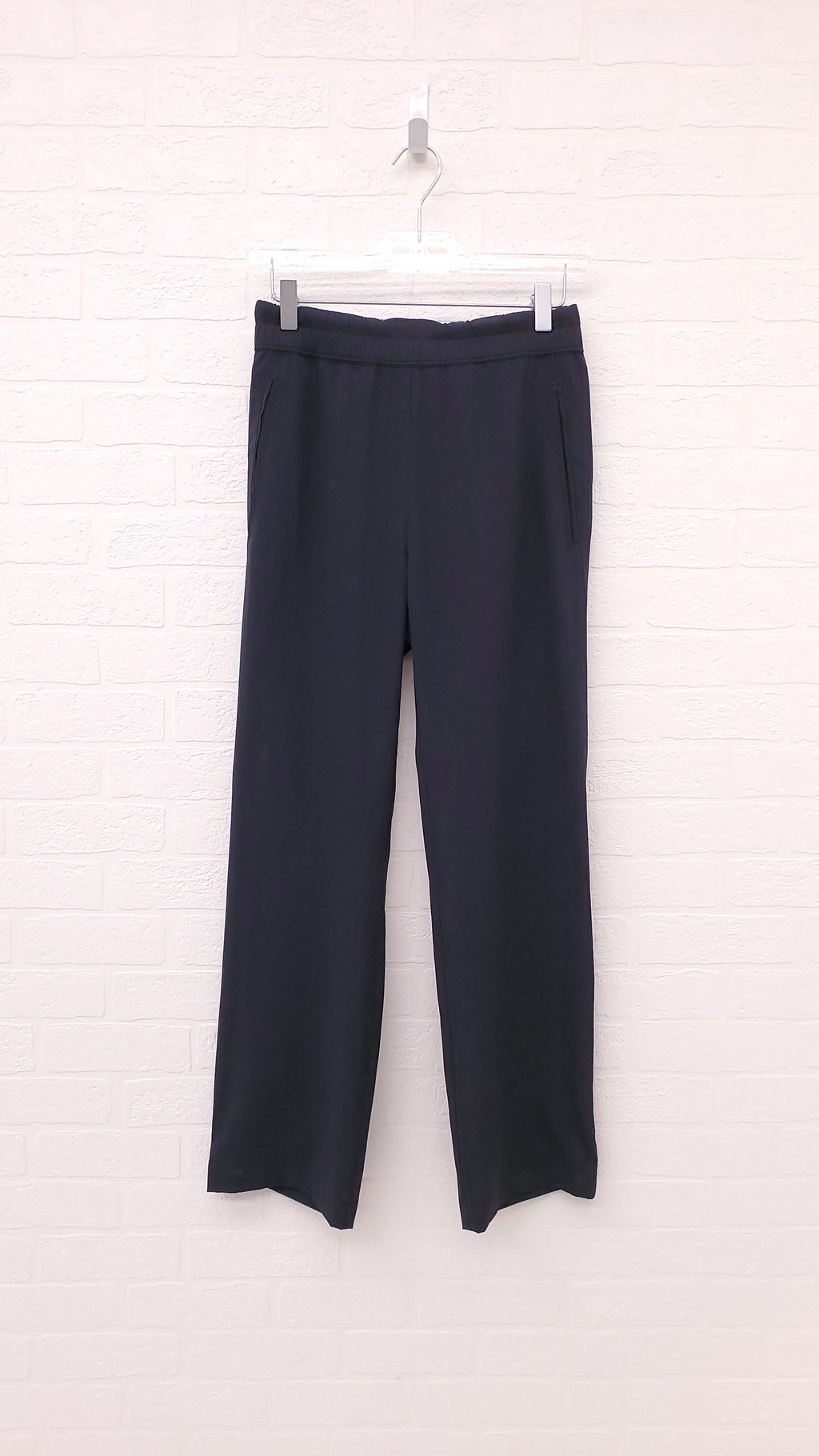 JAMES PERSE BLACK TRACK PANTS - SIZE 0/XS