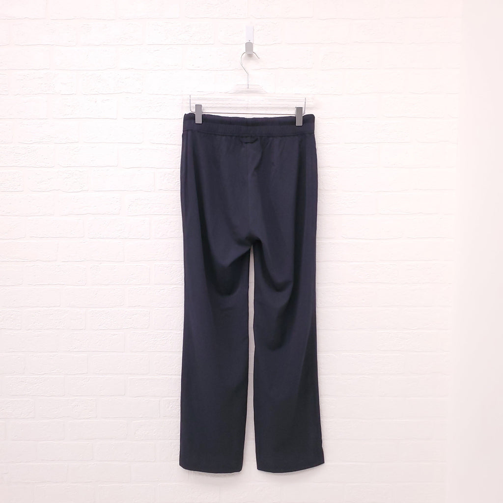 JAMES PERSE BLACK TRACK PANTS - SIZE 0/XS