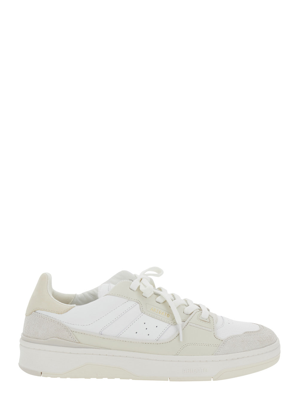 Axel Arigato Men 'Clay' Beige Sneaker With Suede Inserts And Logo Patch On Tongue In Leather Men