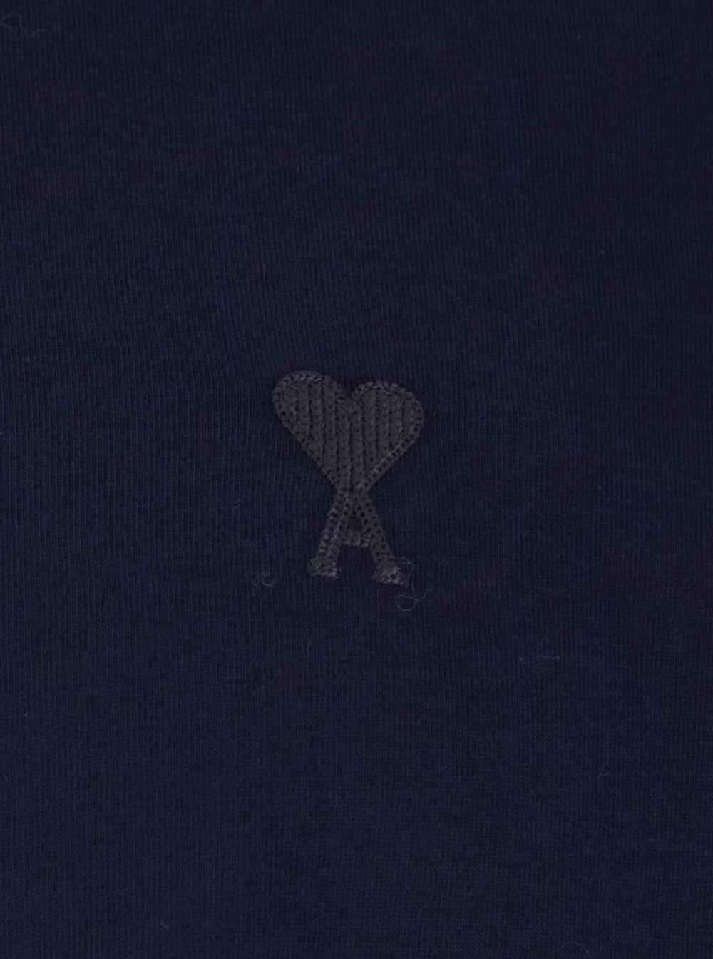 Ami Paris Men Blue Long-Sleeve T-Shirt With Adc Embroidery On The Front In Cotton Man