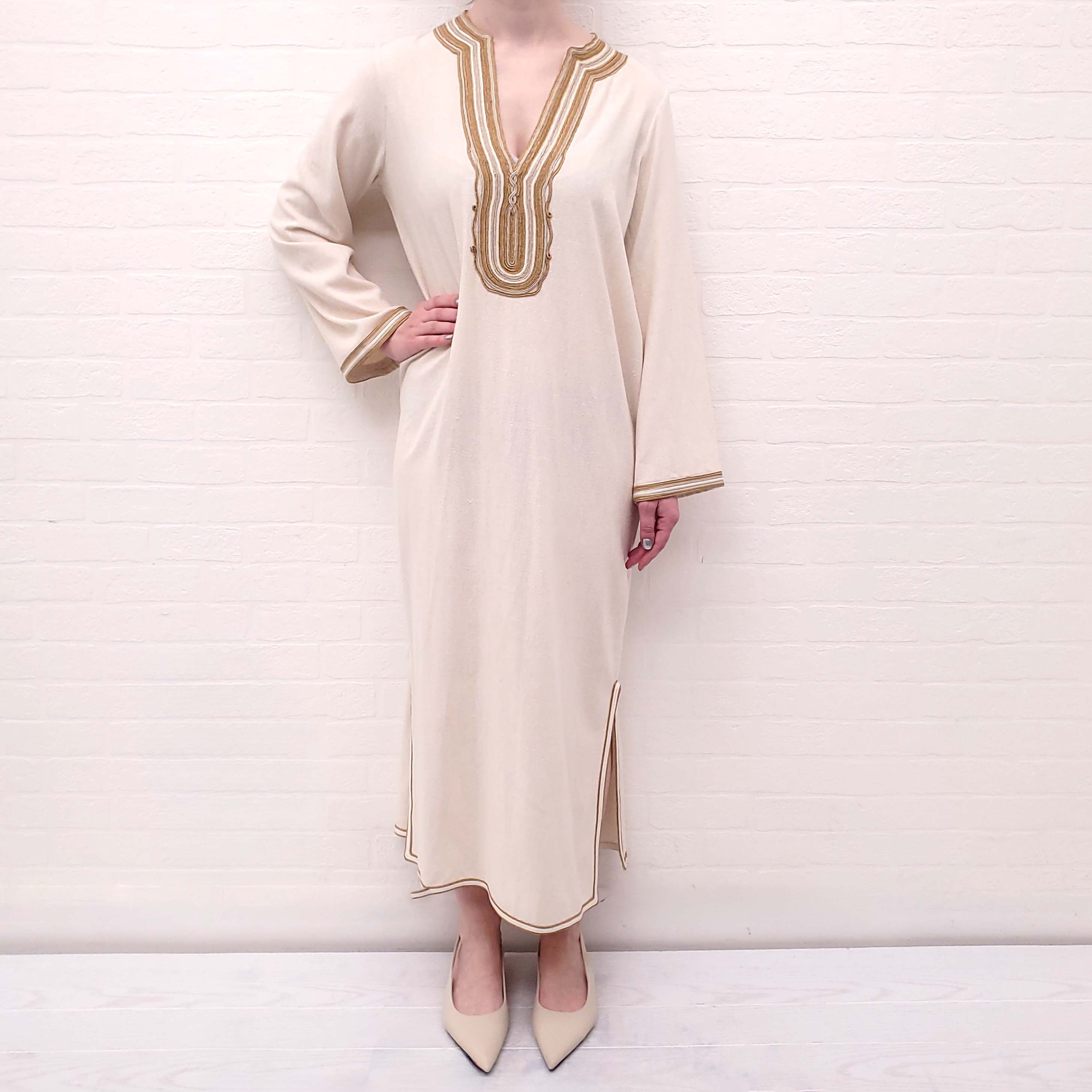 NILI LOTAN KAFTAN DRESS - SIZE XS