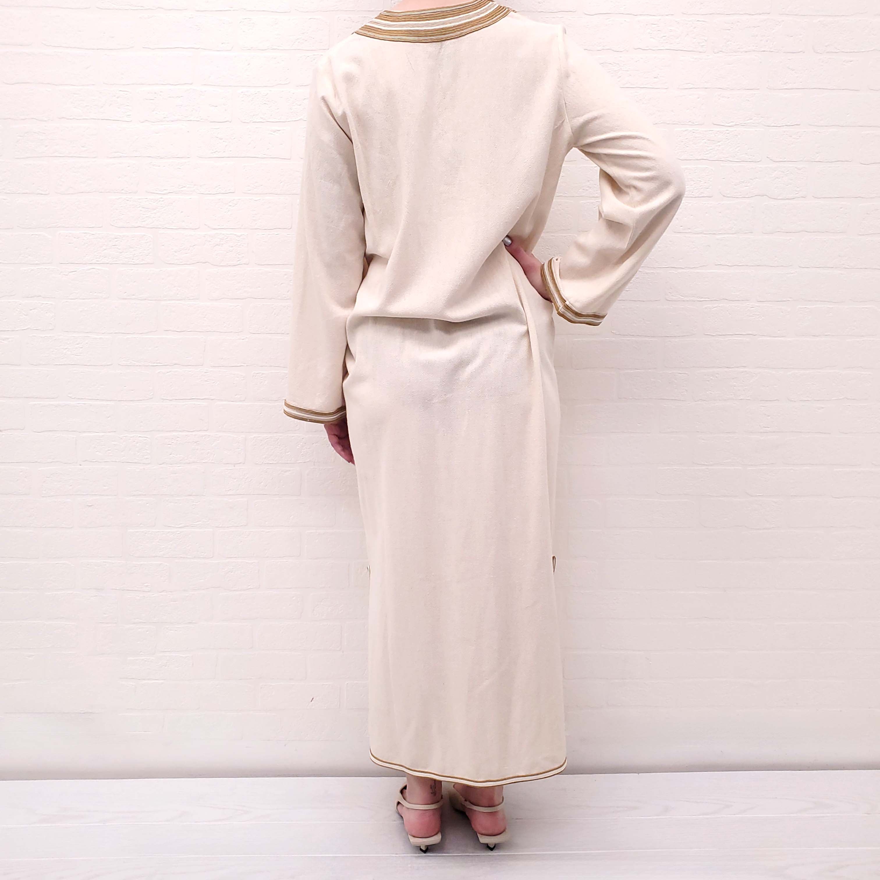 NILI LOTAN KAFTAN DRESS - SIZE XS