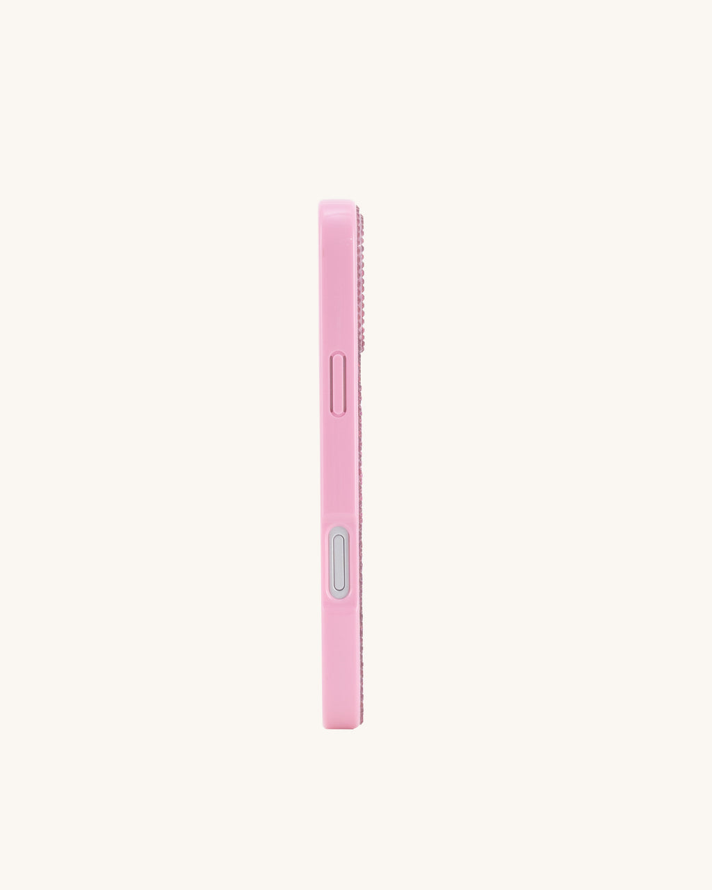 Artificial Crystal Angel Wings Phone Case - Pink