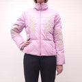 BOGNER PINK JACKET WITH SUEDE DETAIL - SIZE 8