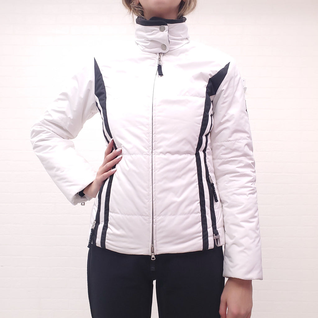 BOGNER BLACK AND WHITE WINTER JACKET - SIZE 4