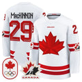 Nathan MacKinnon Canada 2026 Olympic Jersey - White
