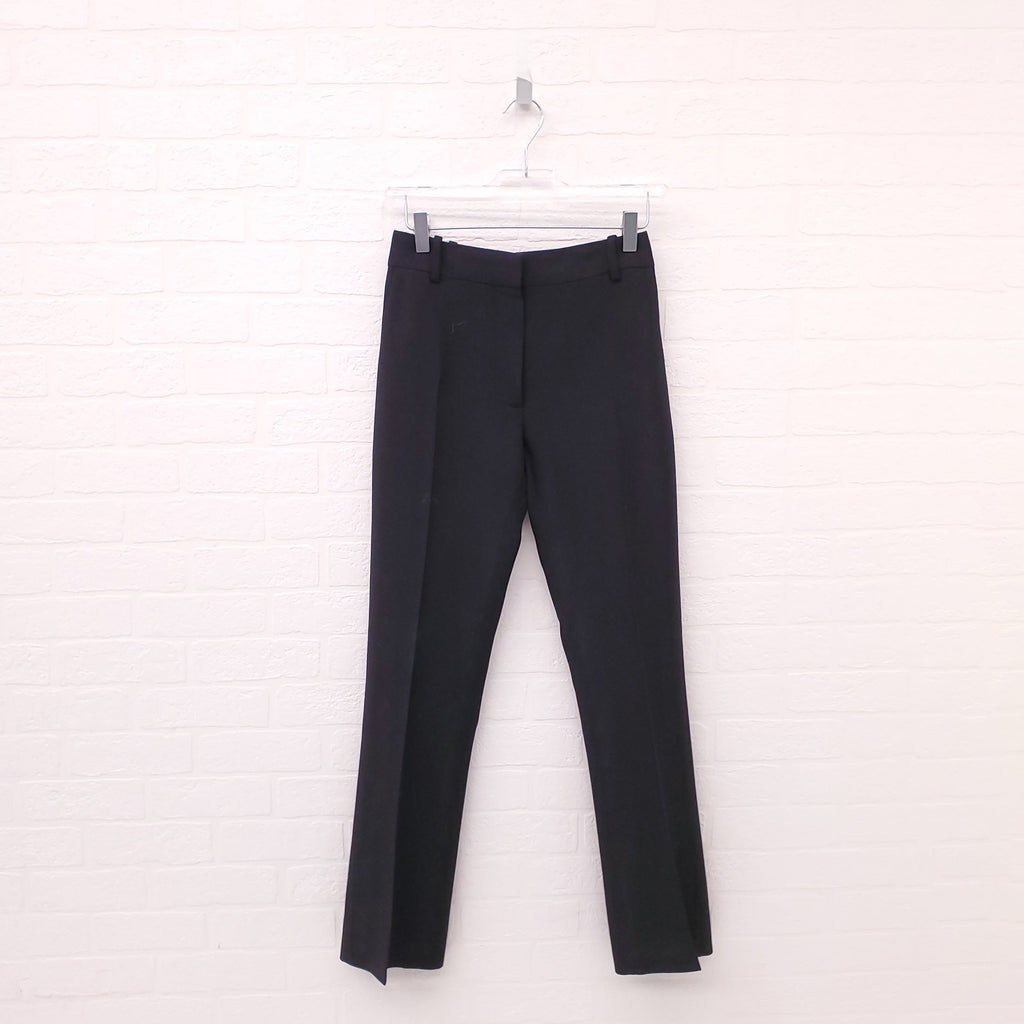 VALENTINO BLACK LONG TROUSERS - SIZE 38