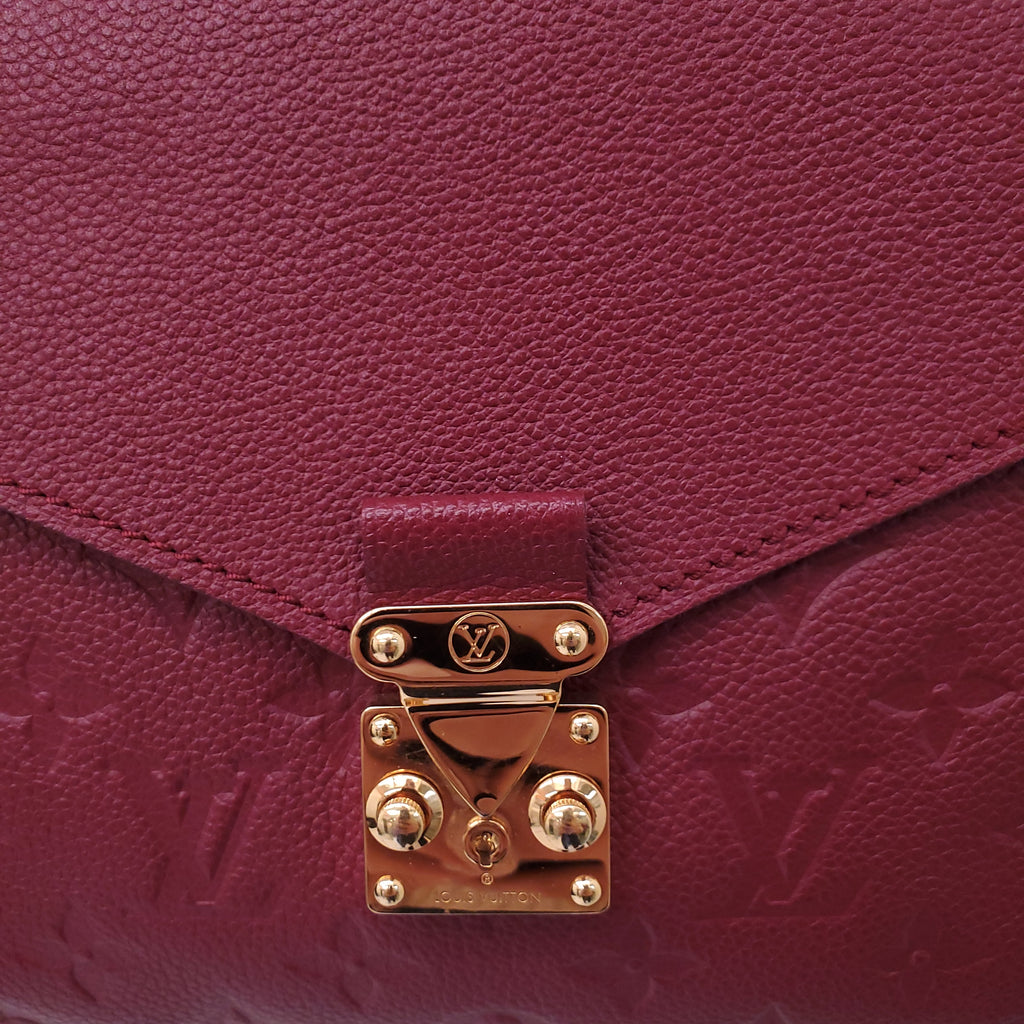 LOUIS VUITTON MONOGRAM EMPREINTE METIS HOBO BAG