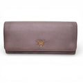 PRADA GREY SAFFIANO WALLET