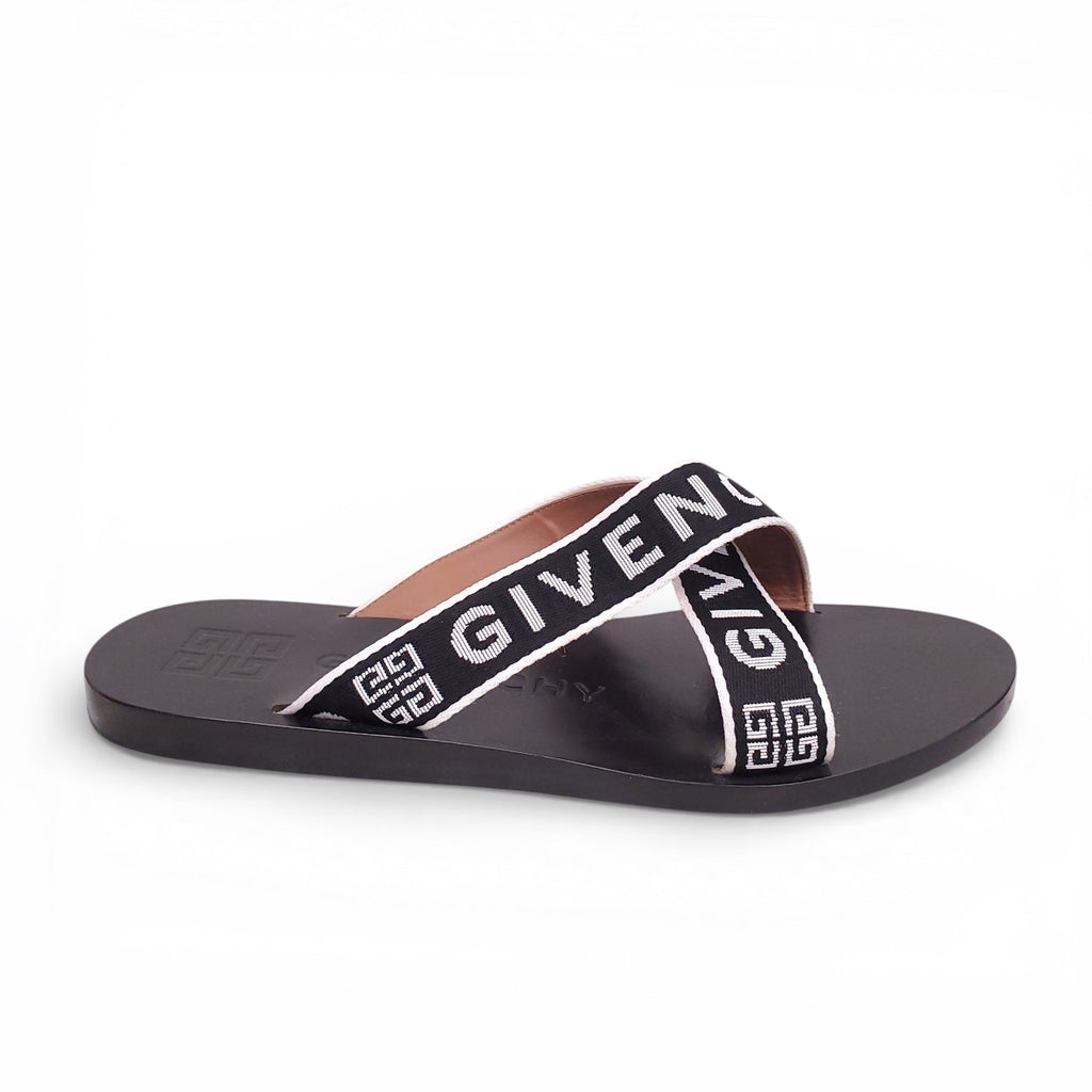 GIVENCHY LOGO SANDALS - SIZE 37