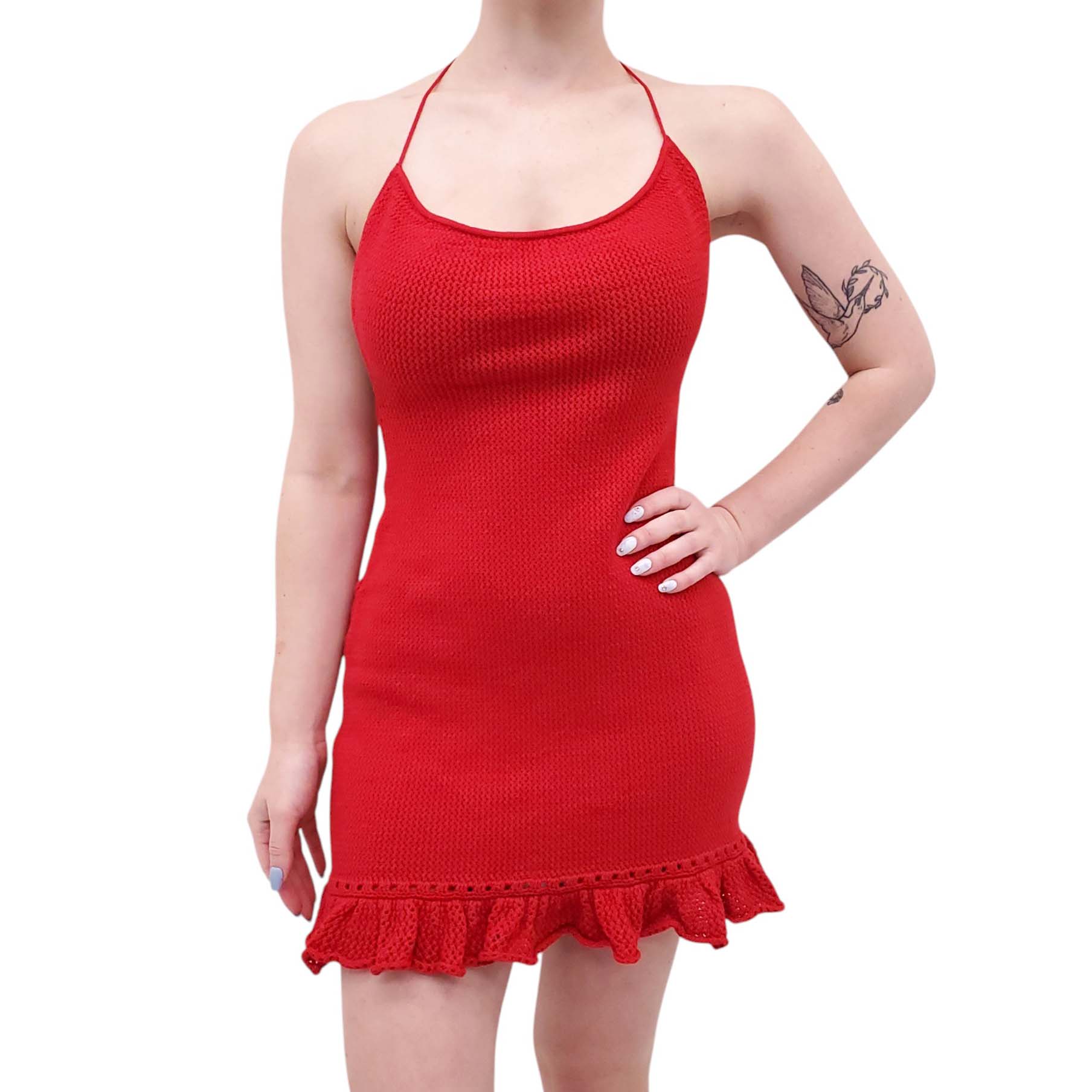 GUIZIO RED DRESS - SIZE M