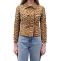 GIVENCHY VINTAGE LEOPARD JACKET AND SKIRT SET - SIZE XS/S