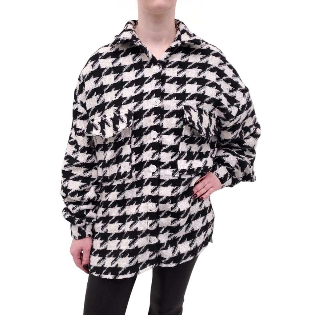 STORETS HOUNDSTOOTH JACKET - SIZE S/M
