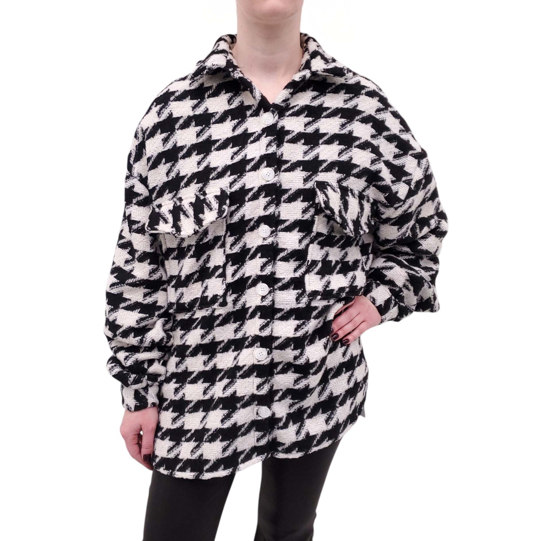 STORETS HOUNDSTOOTH JACKET - SIZE S/M