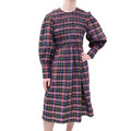 GANNI PLAID GINGHAM DRESS - SIZE 42