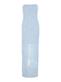 Rotate Women Mesh Tube Dress