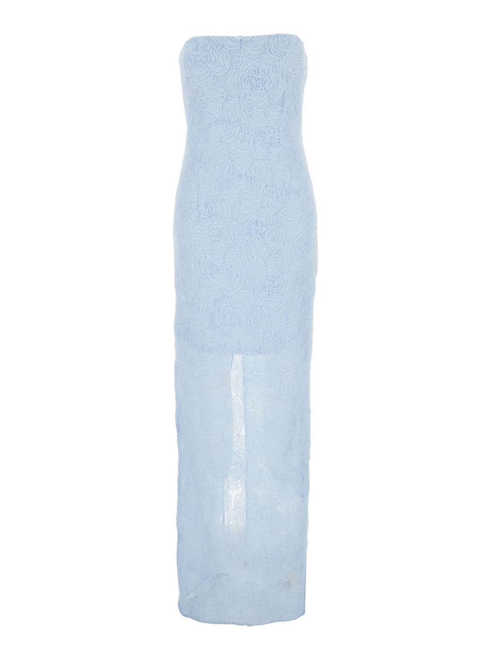 Rotate Women Mesh Tube Dress