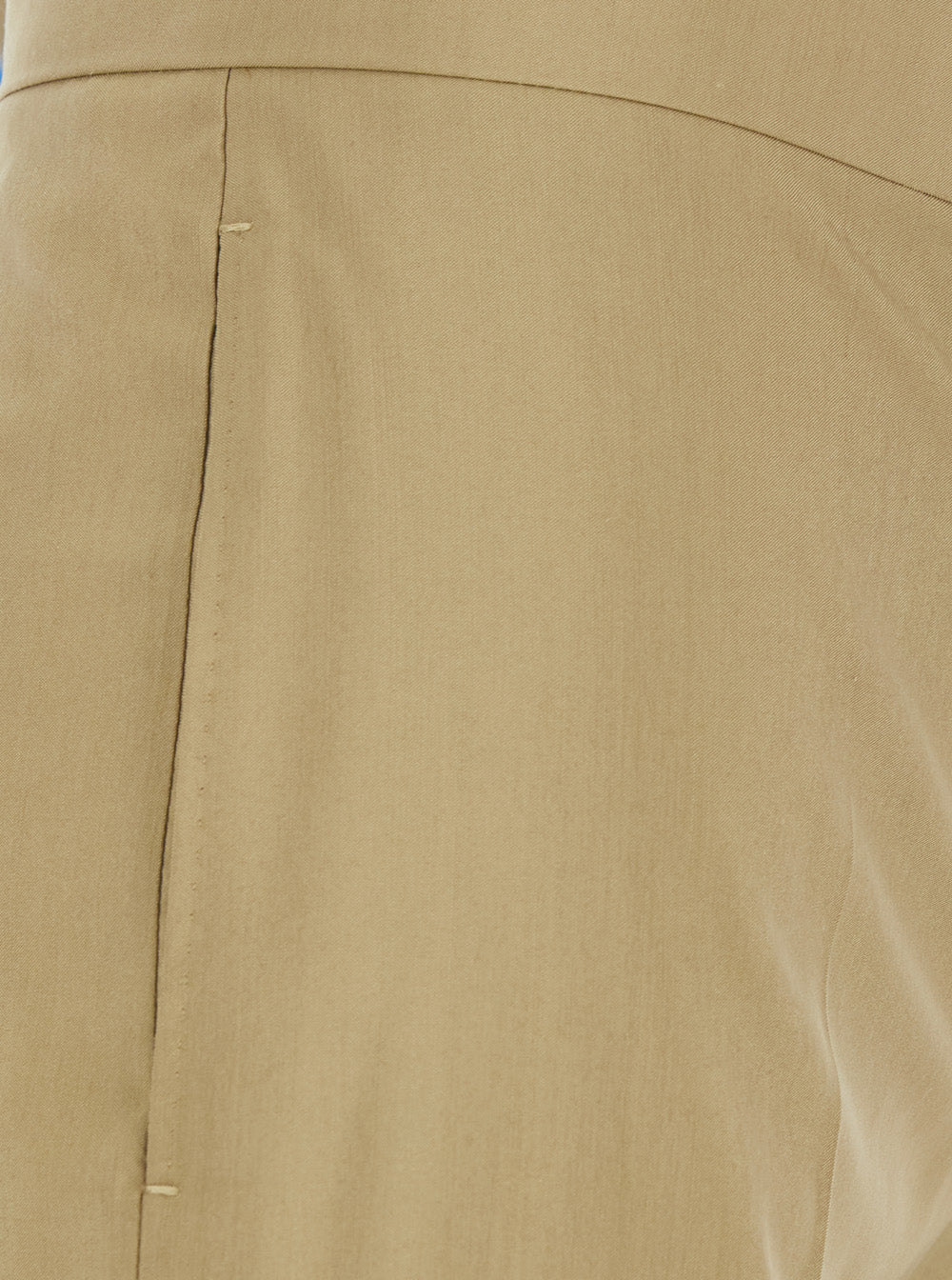 Max Mara Women 'Bronte' Beige Pants With Side Pockets In Wool And Silk Woman