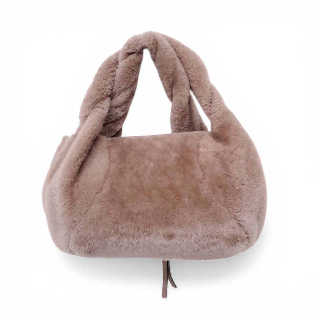 FENDI TAUPE TEDDY SMALL SPY BAG