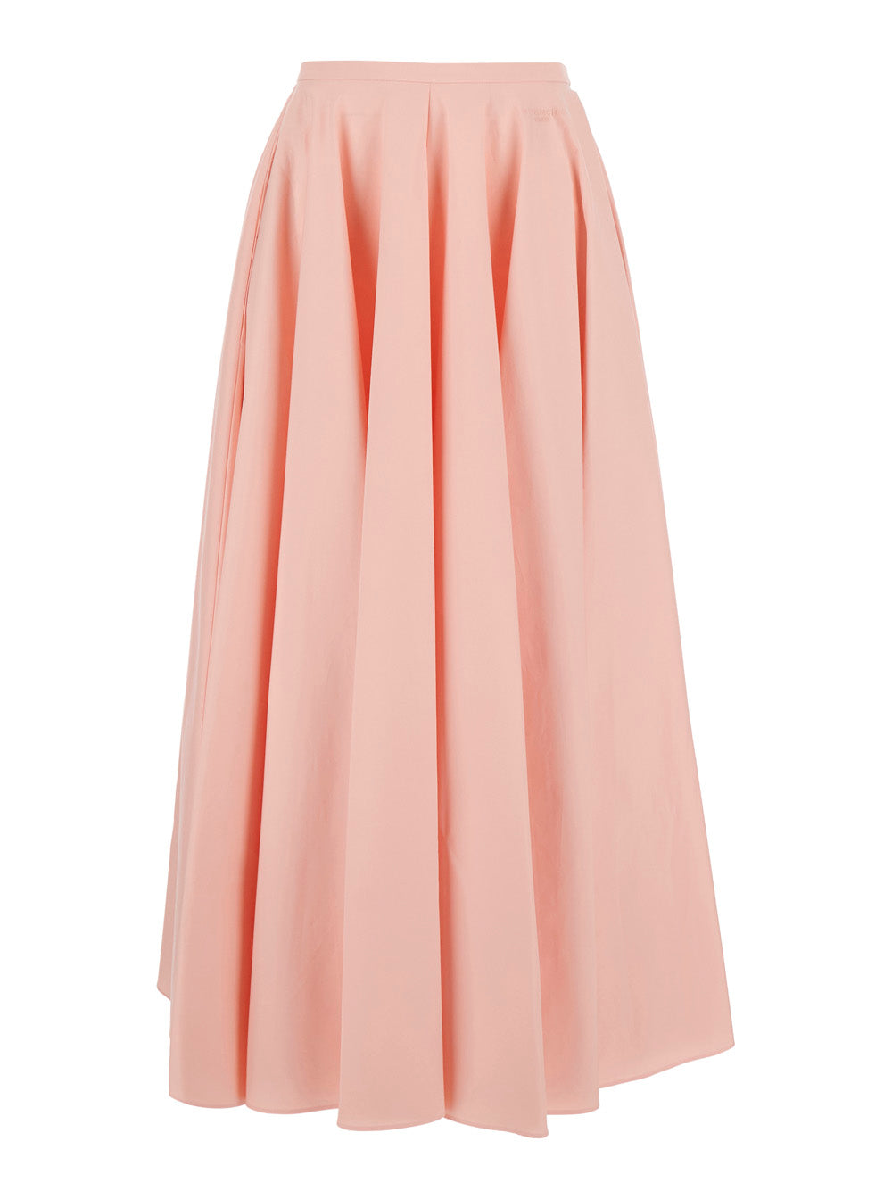 Givenchy Women Pink A-Line Skirt With Flared Design In Cotton For Women