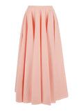 Givenchy Women Pink A-Line Skirt With Flared Design In Cotton For Women