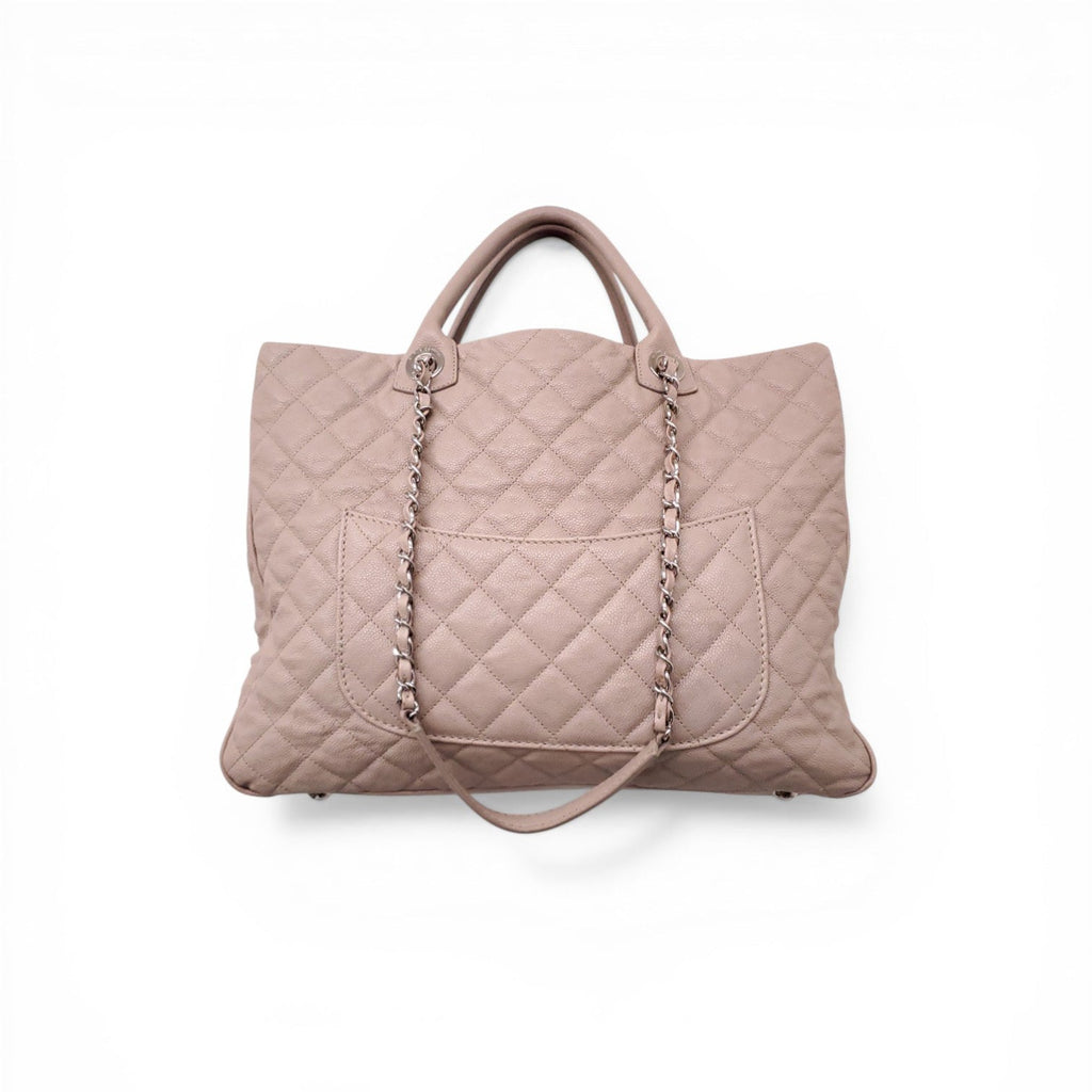 CHANEL NUDE CAVIAR TOTE BAG