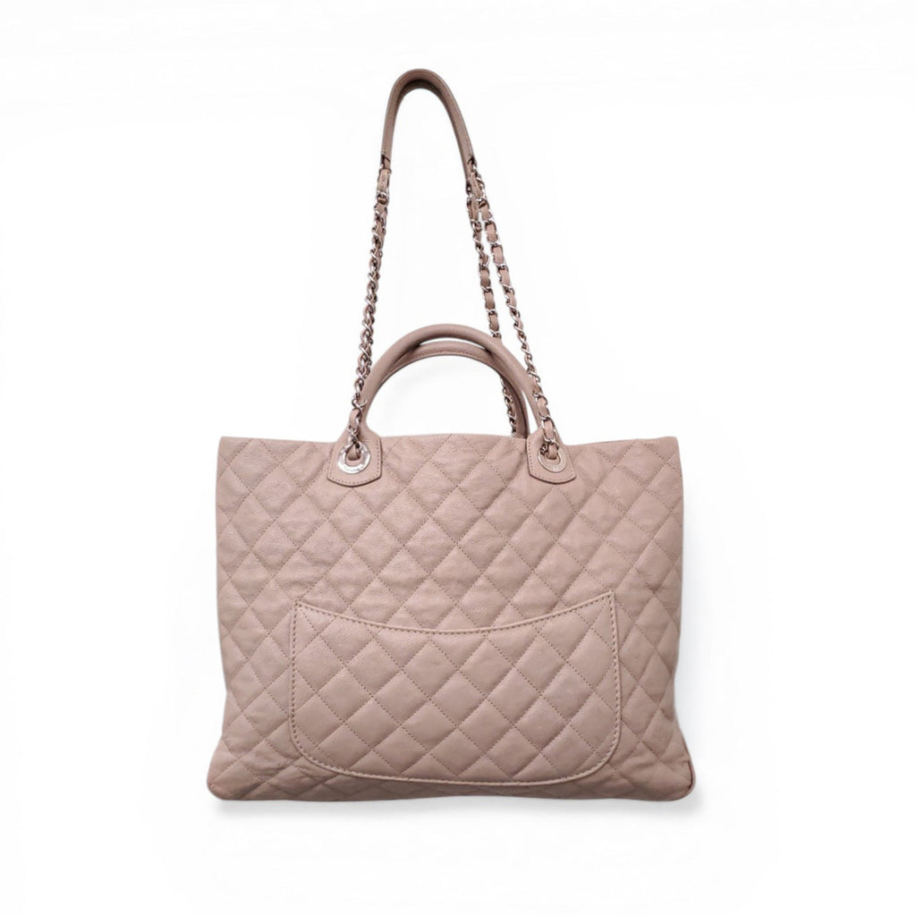 CHANEL NUDE CAVIAR TOTE BAG