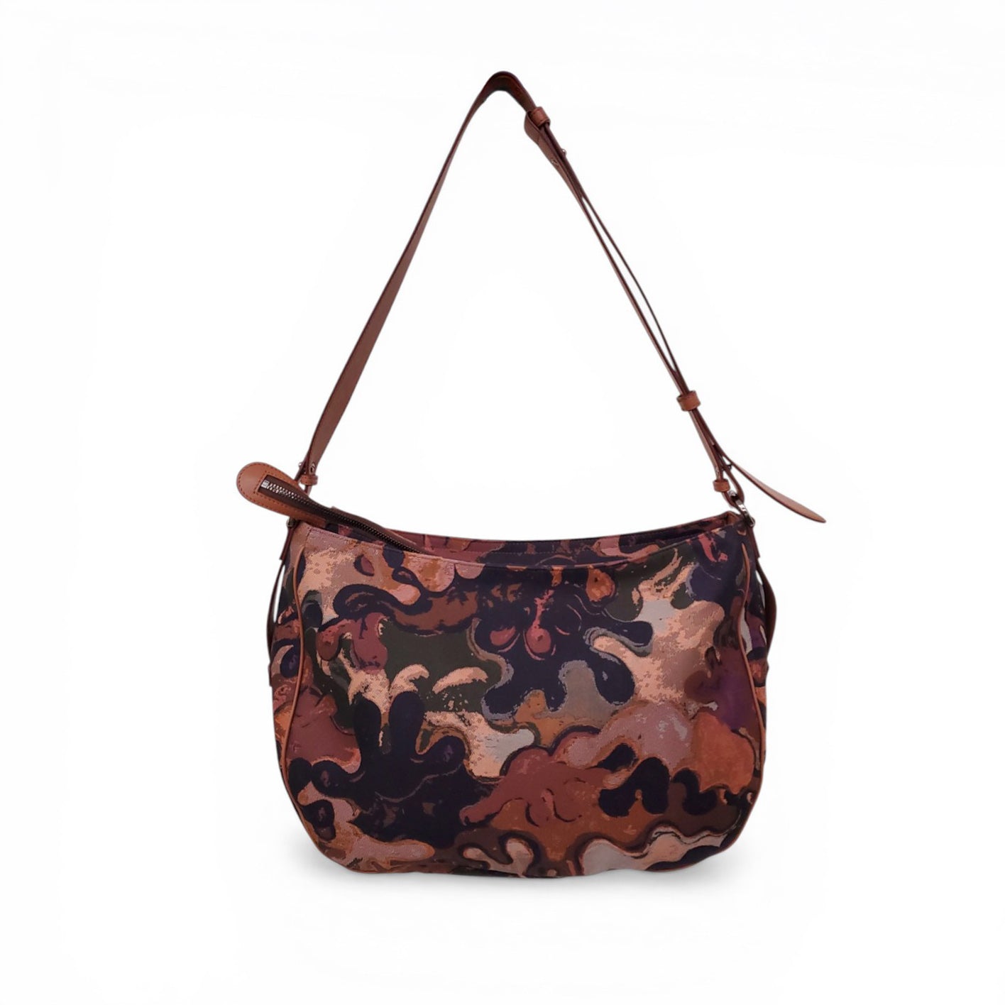 CHRISTIAN DIOR X PETER DOIG SOFT SADDLE BAG