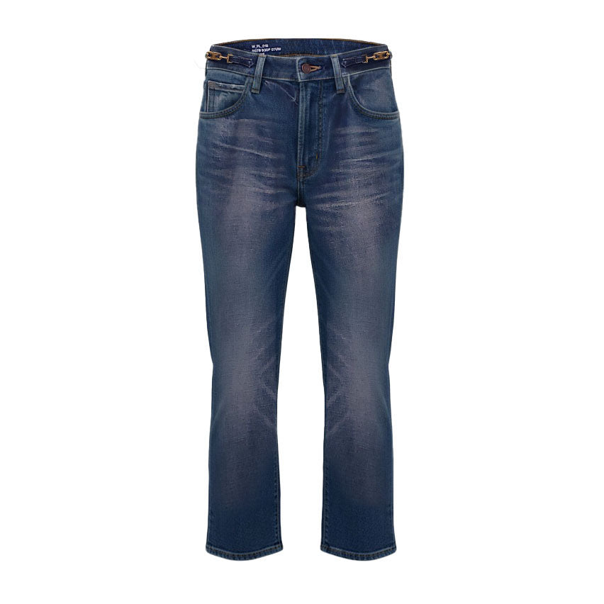 CELINE 'DYLAN FLARE' TRIOMPHE JEANS - SIZE 24