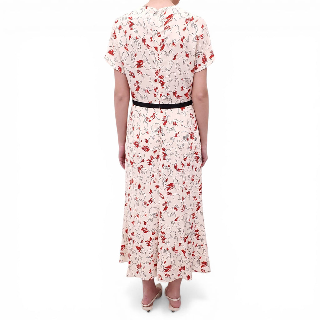 PRADA PRIMULA PRINTED SABLE DRESS - SIZE 44