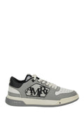 Amiri Men Sneaker 'Classic Low' With Maxi Logo On The Side And Logo Patch On The Tongue In Gray Leather Men
