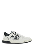 Amiri Men Low Top Sneakers With Logo Patch On The Side And Contrasting Heel With Leather Logo Lettering For Men