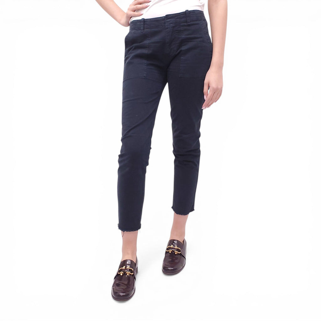 NILI LOTAN NAVY UTILITY CARGO PANTS - SIZE 2