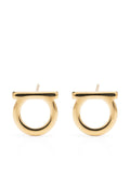 Ferragamo Women Gancini Earrings In Gold-Colored Brass For Women