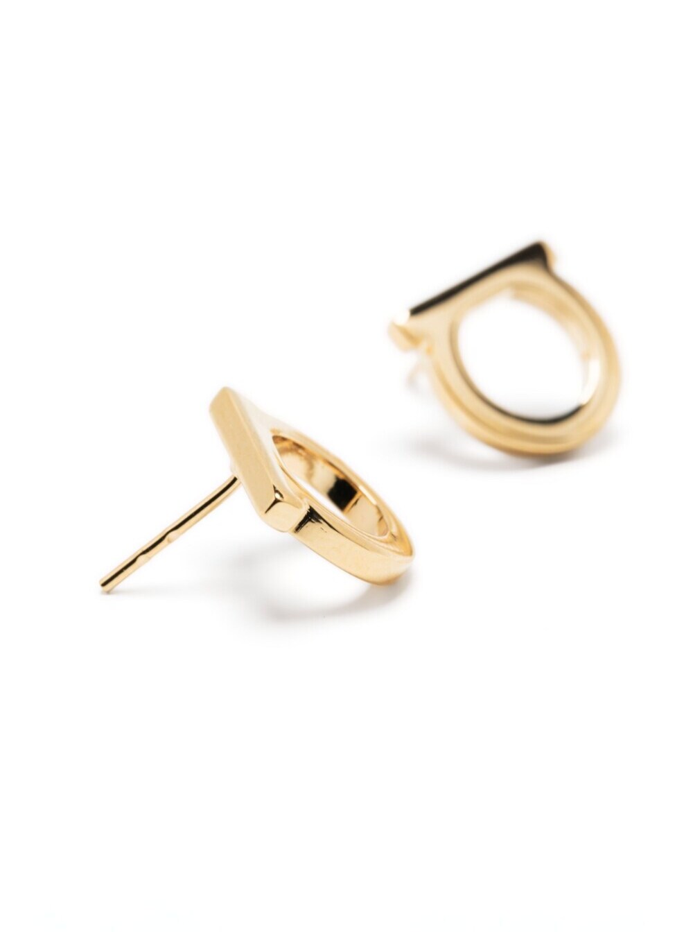 Ferragamo Women Gancini Earrings In Gold-Colored Brass For Women