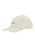 Jacquemus Men Baseball Cap 'La Casquette Gadjo' With Logo Lettering On The Front In White Cotton For Men