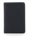 Maison Margiela Women Wallet With Four Stitches On The Back In Black Leather For Women