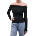 RALPH LAUREN BLACK CASHMERE SWEATER - SIZE S