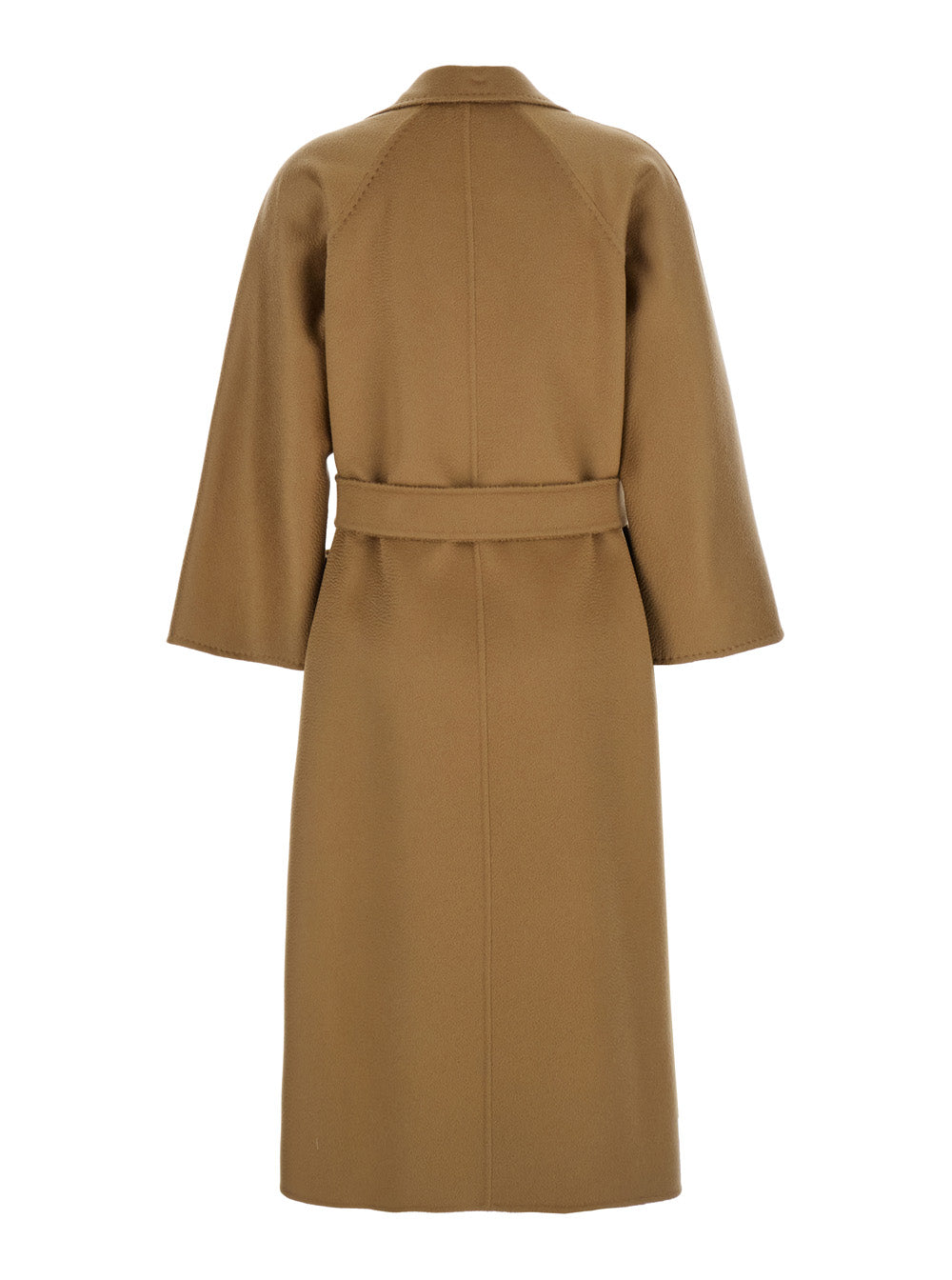 Max Mara Women Coat 'Ludmilla' With Wide Notched Revers In Cashmere And Beige Color For Women