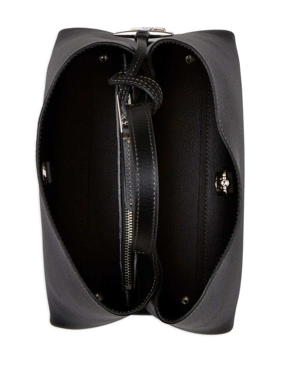 Tod's Women Handbag 'T Timeless' With Embossed Logo And Black Leather Pendant For Women